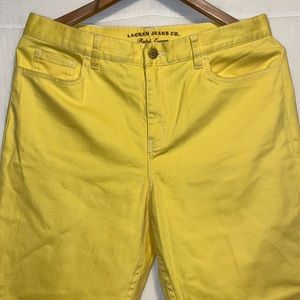 Ralph Lauren Jeans Yellow Women's Size 10